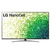Eine Vorderansicht des LG NanoCell TV