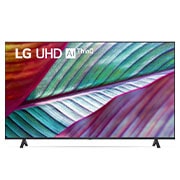 Eine Frontansicht des LG UHD TV