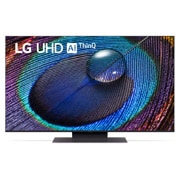 Eine Frontansicht des LG UHD TV