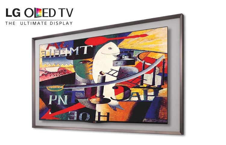 LG GALLERY OLED 3D Smart TV mit CINEMA 3D Technologie, Sound Design by Harman Kardon und Magic Remote Control, 55EA8809