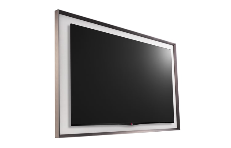 LG GALLERY OLED 3D Smart TV mit CINEMA 3D Technologie, Sound Design by Harman Kardon und Magic Remote Control, 55EA8809