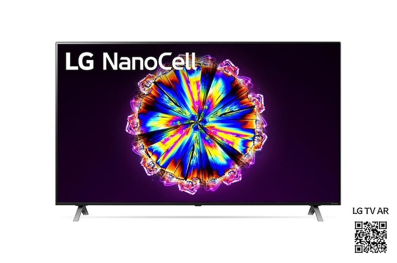 Vorderansicht von 55“ LG NanoCell TV 55NANO906NA