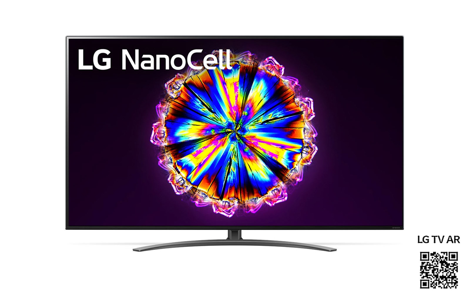 Vorderansicht von 55“ LG NanoCell TV 55NANO916NA