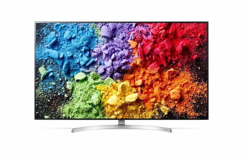 Vorderansicht von 55" LG NanoCell TV 55SK8500LLA