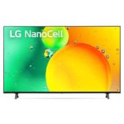 Eine Vorderansicht des LG NanoCell TV