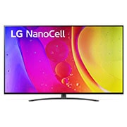 Eine Vorderansicht des LG NanoCell TV