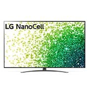 Eine Vorderansicht des LG NanoCell TV