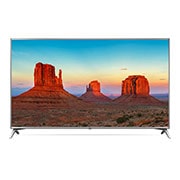Vorderansicht von 75” UHD 4K TV 75UK6200PLB