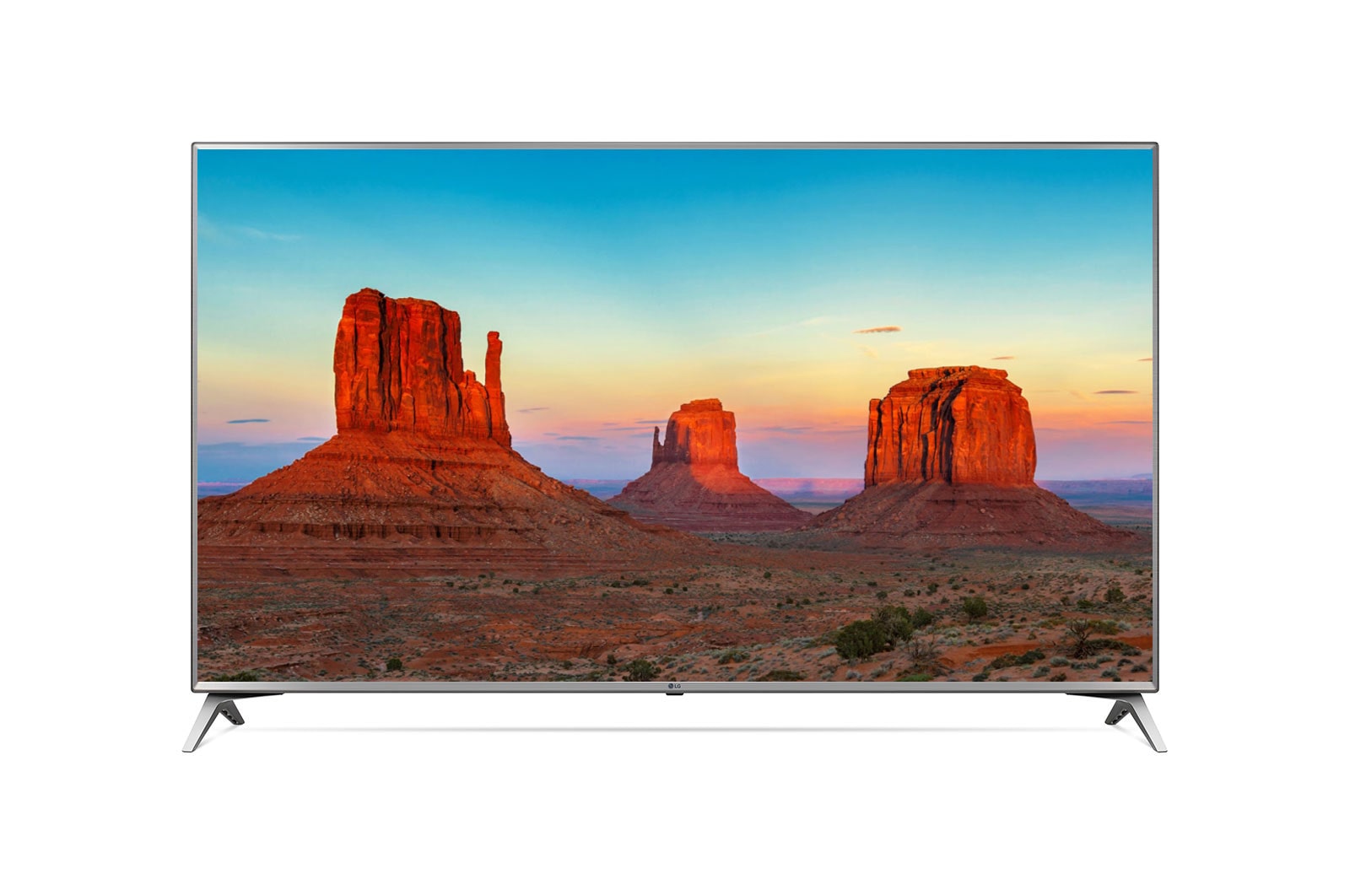 Vorderansicht von 75” UHD 4K TV 75UK6200PLB