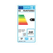 LG 75“ LG UHD TV, 75UN71006LC