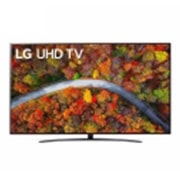 Eine Vorderansicht des LG UHD TV