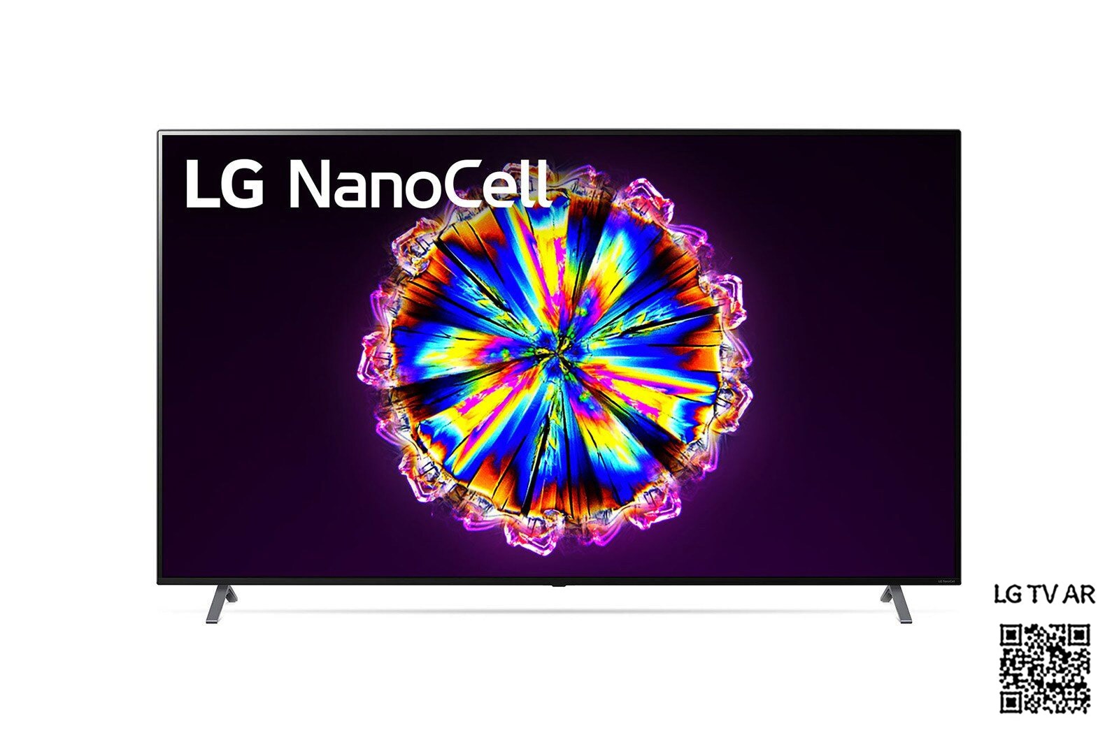 Vorderansicht von 86“ LG NanoCell TV 86NANO906NA