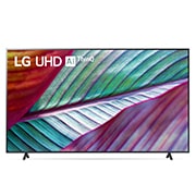 Eine Frontansicht des LG UHD TV