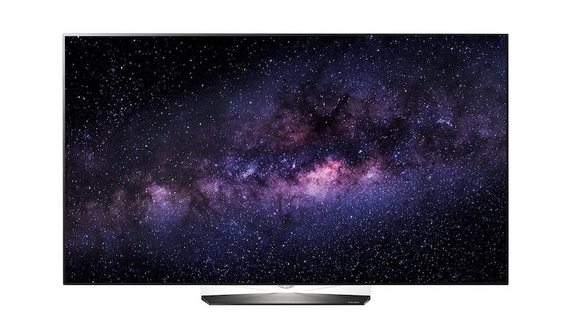 Vorderansicht von 55" LG OLED TV OLED55B6V