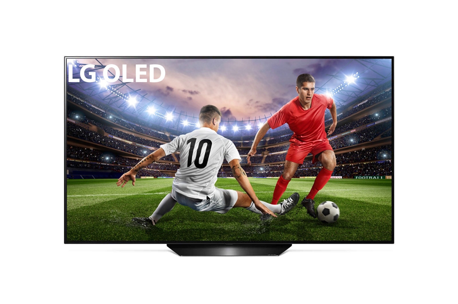 Vorderansicht von 55” LG OLED TV  OLED55B9DLA