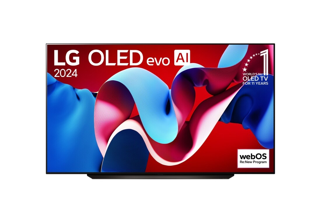 LG 83 Zoll LG OLED evo AI C4 4K Smart TV OLED83C4, OLED83C43LA