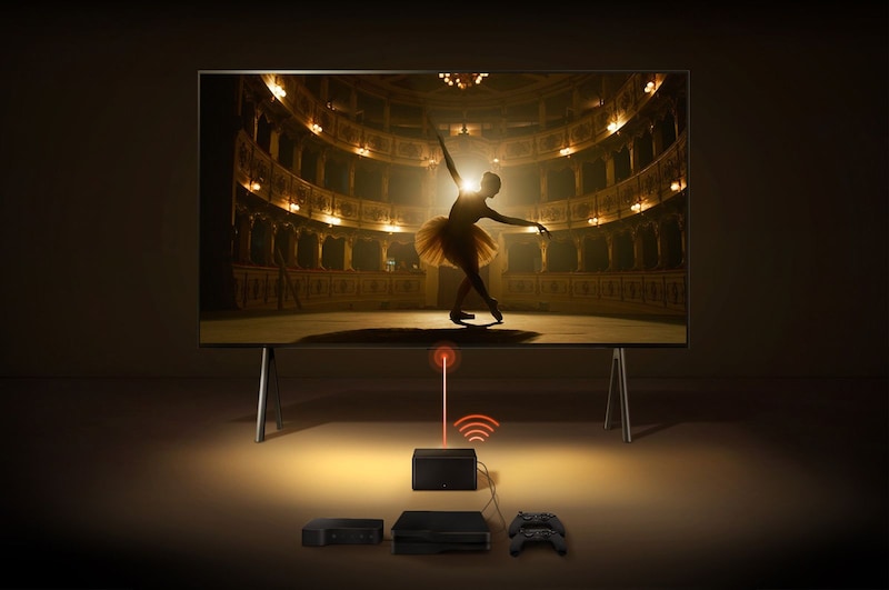 LG Vollkommen kabelloser LG SIGNATURE OLED M4 TV mit 4K 120Hz Video- und Audioübertragung, 97 Zoll , OLED97M49LA