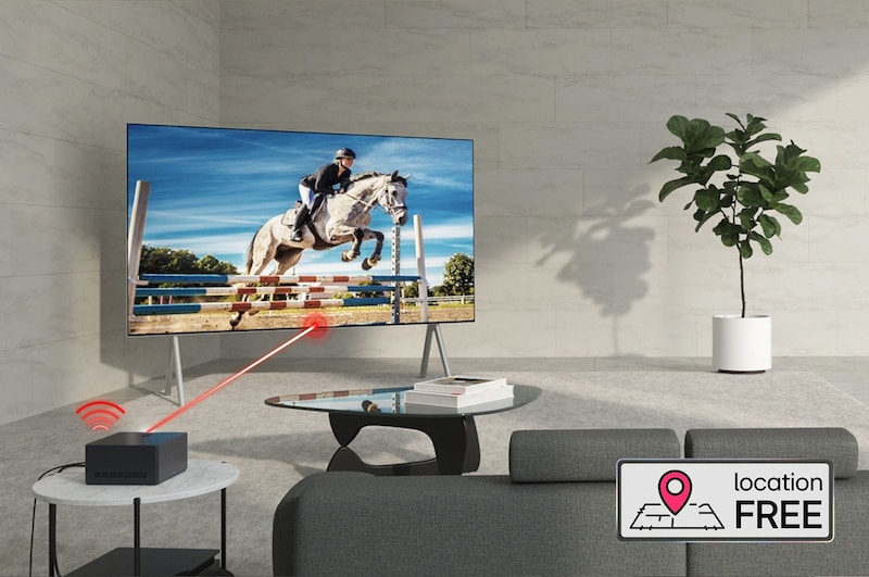 LG Vollkommen kabelloser LG SIGNATURE OLED M4 TV mit 4K 120Hz Video- und Audioübertragung, 97 Zoll , OLED97M49LA