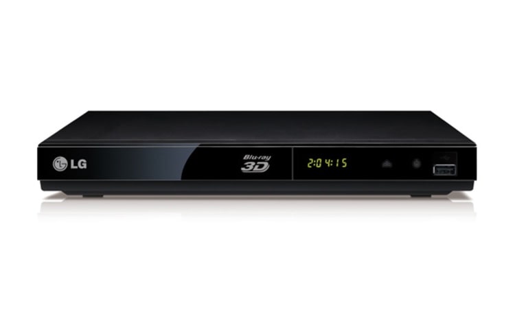 Vorderansicht von 3D-Blu-ray-Player mit Premium Contents und Unterstützung externer Festplatten BP325