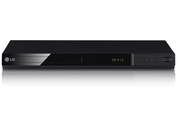 Vorderansicht von 36cm DVD-Player mit 1080p UpScaler, HDMI Ausgang und USB Anschluss DP522H