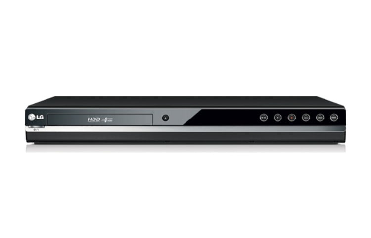 Vorderansicht von DVD Harddisk Rekorder mit 500 GB Festplatte RH589H