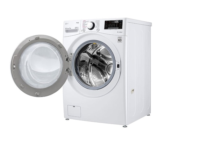 LG Waschmaschine mit 17 kg Kapazität | 1100 U/Min. | TurboWash™ | Steam | Wi-Fi -Funktion | LG F11WM17TS2, F11WM17TS2