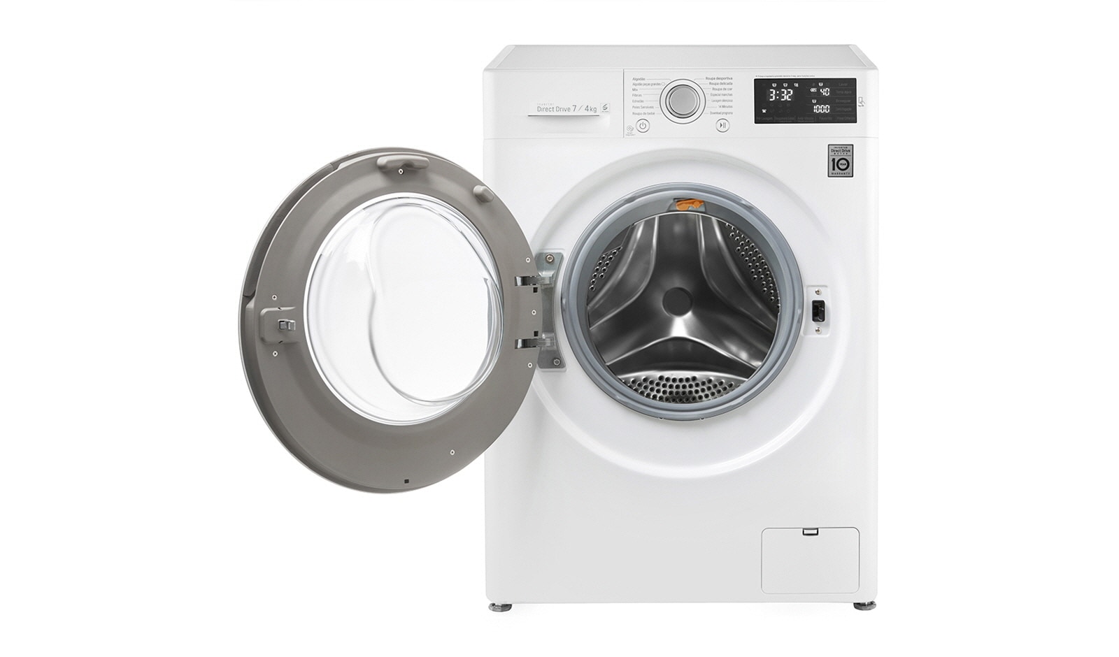 LG Waschtrockner mit 6 Motion Direct Drive™-Technologie. 7 kg Waschen / 4 kg Trocknen bei nur 45 cm Gerätetiefe., F12U2HDM1NH