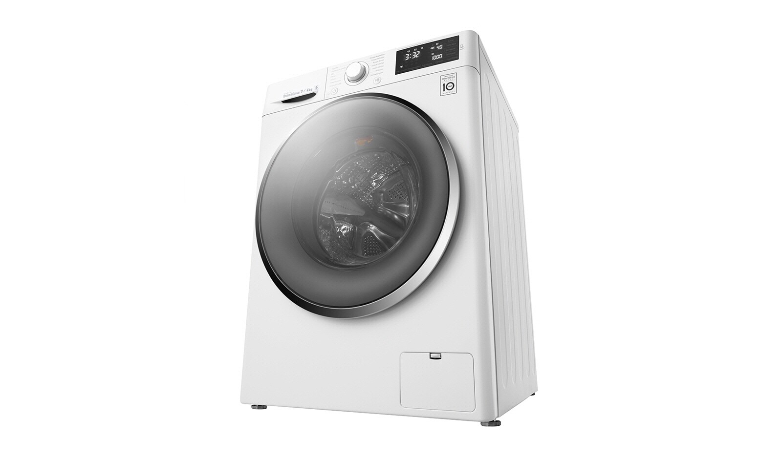 LG Waschtrockner mit 6 Motion Direct Drive™-Technologie. 7 kg Waschen / 4 kg Trocknen bei nur 45 cm Gerätetiefe., F12U2HDM1NH