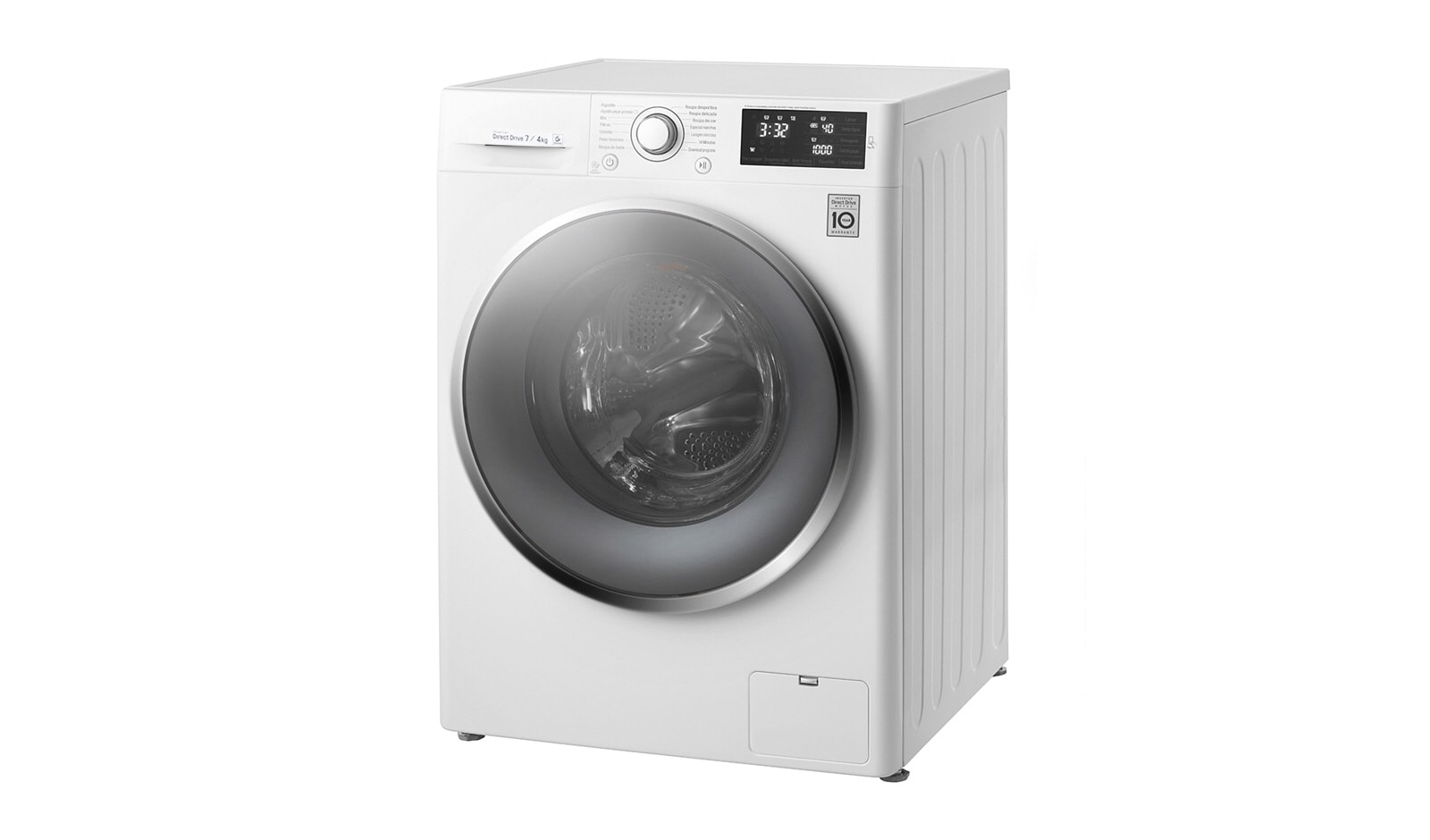 LG Waschtrockner mit 6 Motion Direct Drive™-Technologie. 7 kg Waschen / 4 kg Trocknen bei nur 45 cm Gerätetiefe., F12U2HDM1NH