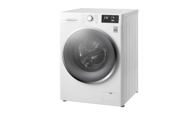 LG Waschtrockner mit 6 Motion Direct Drive™-Technologie. 7 kg Waschen / 4 kg Trocknen bei nur 45 cm Gerätetiefe., F12U2HDM1NH