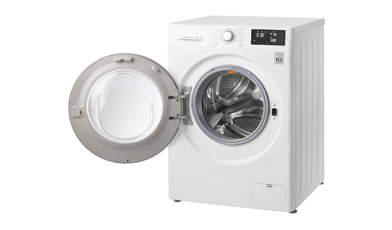 LG Waschtrockner mit 6 Motion Direct Drive™-Technologie. 7 kg Waschen / 4 kg Trocknen bei nur 45 cm Gerätetiefe., F12U2HDM1NH