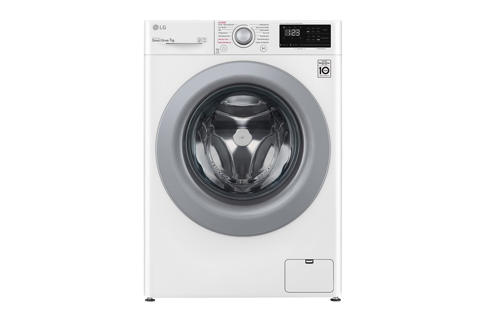 Vorderansicht von Waschmaschine | 7 kg | AI DirectDrive™ | 6 Motion DirectDrive™ F14WM7KS1E