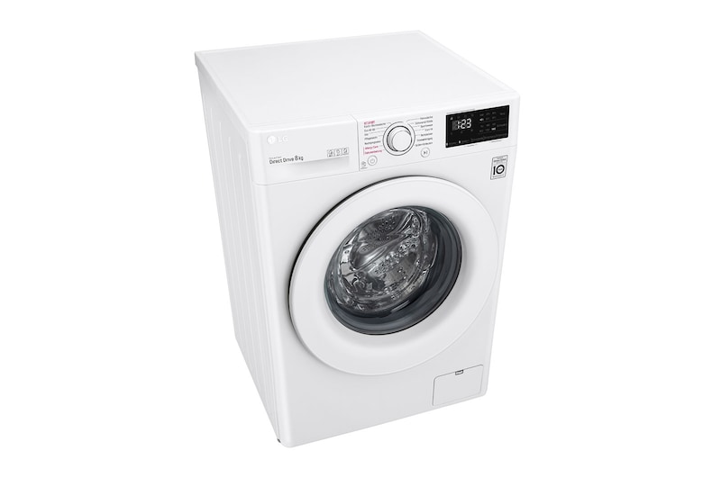 LG Waschmaschine | 8 kg | AI Direct Drive™ | Steam | Neue Wohlfühl-Trommel | weiß | LG F14WM8LN0B, F14WM8LN0B