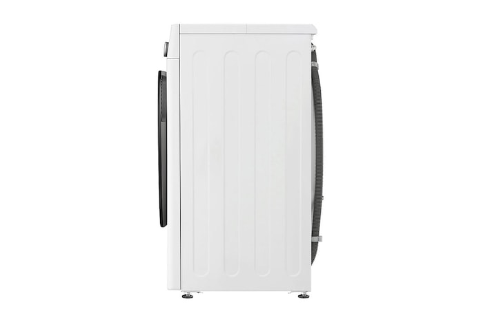 LG Waschmaschine mit 9 kg Kapazität | Slim Fit | EEK A | 1200 U./Min. | Weiß mit schwarzem Bullaugenring | F2V7SLIM9, F2V7SLIM9