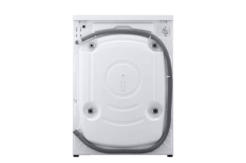 LG Waschmaschine mit 9 kg Kapazität | Energieeffizienzklasse A | 1.400 U/Min. | Weiß mit weißem Bullaugenring | LG F4WN3098M, F4WN3098M