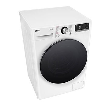 LG Waschmaschine Weiß (A-10%*, 11 kg, 1.350 U./Min.) mit AI DD® & TurboWash®360° | F4WR701Y, F4WR701Y