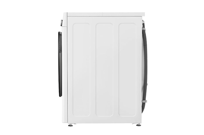 LG Waschmaschine mit 13 kg Kapazität | EEK A | 1.400 U./Min. | Weiß mit schwarzem Bullaugenring | F4WR703Y, F4WR703Y