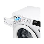 LG Waschmaschine | 8 kg | AI DD™ | Steam | ThinQ® | Neue Wohlfühl-Trommel | LG F4WV308S0, F4WV308S0