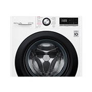 LG Waschmaschine mit AI DD™ | 8 kg | 1400 U/Min| Steam | 6 Motion™| Neue Wohlfühl-Trommel | LG F4WV308SB, F4WV308SB