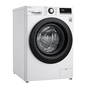 LG Waschmaschine mit AI DD™ | 8 kg | 1400 U/Min| Steam | 6 Motion™| Neue Wohlfühl-Trommel | LG F4WV308SB, F4WV308SB