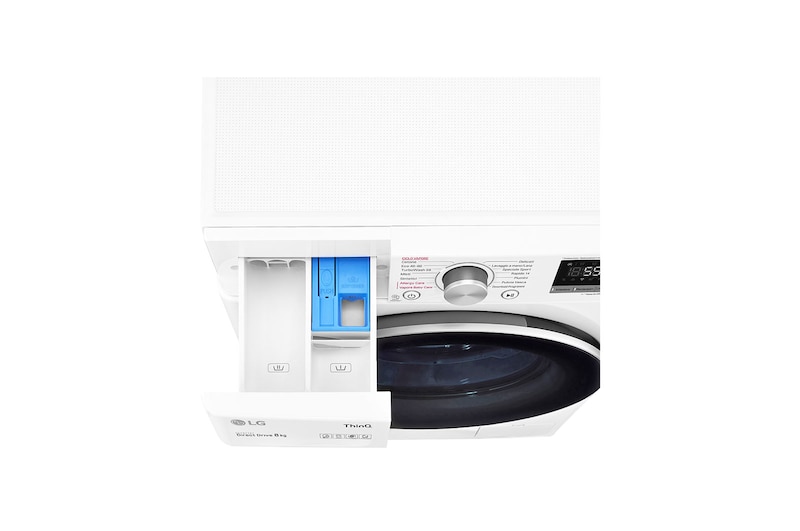 LG Waschmaschine |8 kg | AI DDTM | Steam | Turbowash | LG F4WV508S1, F4WV508S1