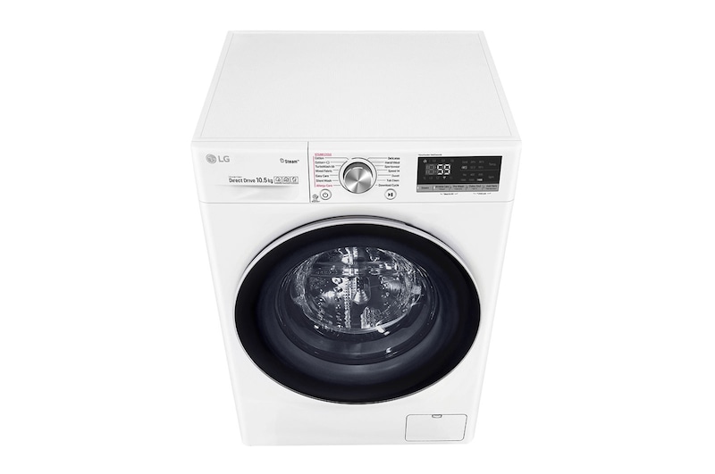 LG Waschmaschine | 10,5 kg | AI DD™ | Steam+™ | TurboWash™ | Aqualock | Neue Wohlfühl-Trommel, F4WV710P1