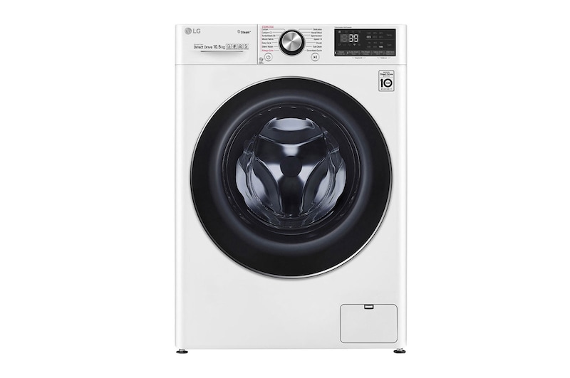 LG Waschmaschine | 10,5 kg| AI DD™ | Steam+™ | TurboWash™360° | Aqualock | Neue Wohlfühl-Trommel, F4WV910P2