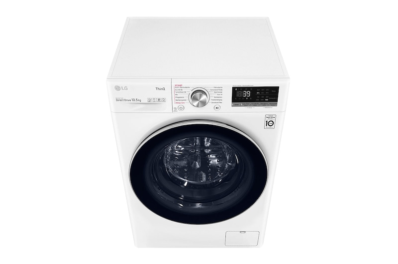 LG Waschmaschine | 10,5kg | AI DD™ | Steam | TurboWash™ 360°, F6W105A