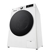 LG Waschmaschine | 11 kg Kapazität | 1560 U./Min. | Weiß | Bullaugenring: schwarz | F6WR701Y, F6WR701Y