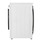 LG Waschmaschine | 11 kg Kapazität | 1560 U./Min. | Weiß | Bullaugenring: schwarz | F6WR701Y, F6WR701Y