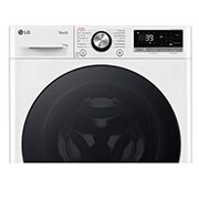 LG Waschmaschine | 11 kg Kapazität | 1560 U./Min. | Weiß | Bullaugenring: schwarz | F6WR701Y, F6WR701Y