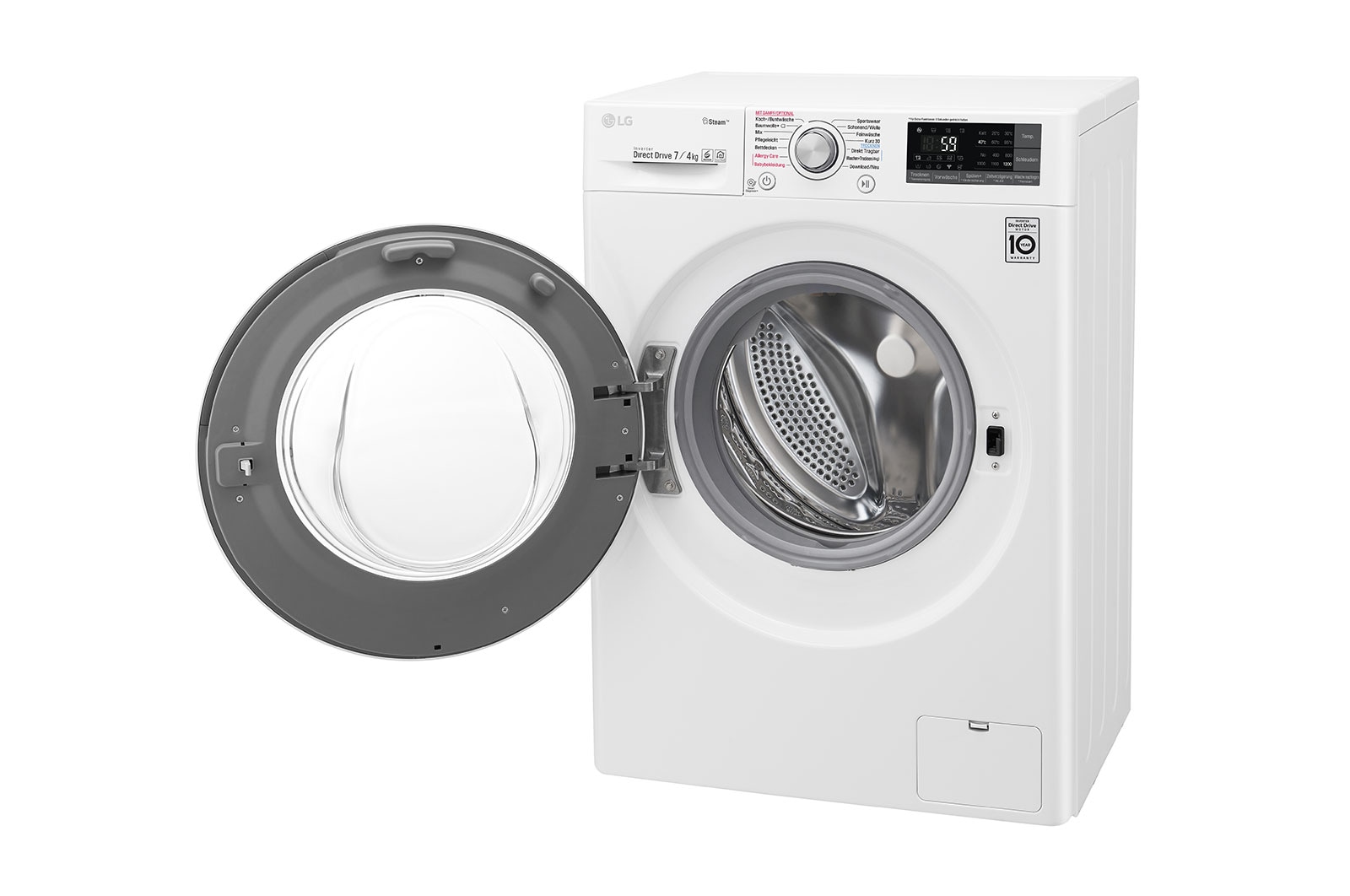 LG Waschtrockner | 7kg waschen / 4kg trocknen | nur 45cm Tiefe , F12WD74SLIM