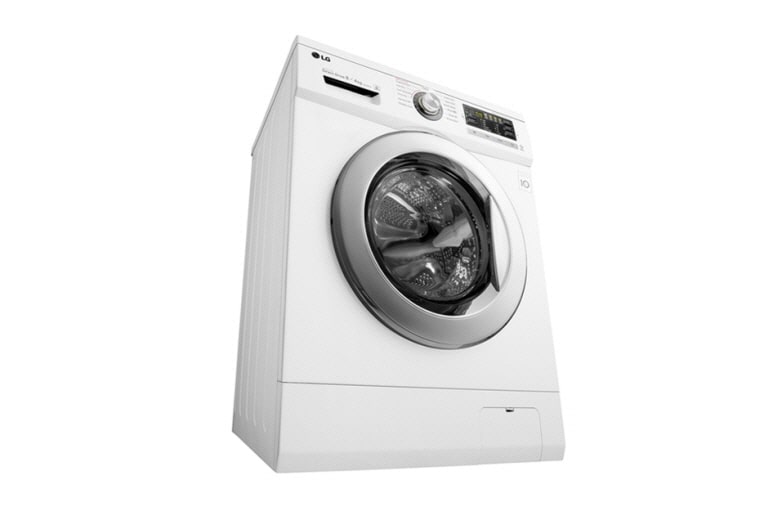 LG Waschtrockner mit 6 Motion DirectDrive™-Technologie. 8 kg Waschen / 4 kg Trocknen., F1496AD1