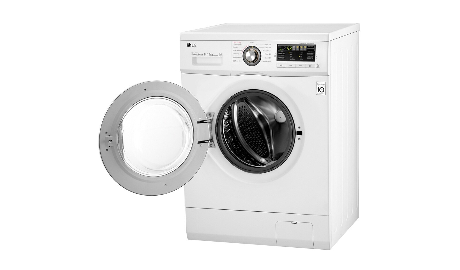 LG Waschtrockner mit 6 Motion DirectDrive™-Technologie. 8 kg Waschen / 4 kg Trocknen., F1496AD1